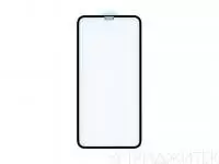 Защитное стекло 6D для Apple iPhone XS Max, черное (Vixion)