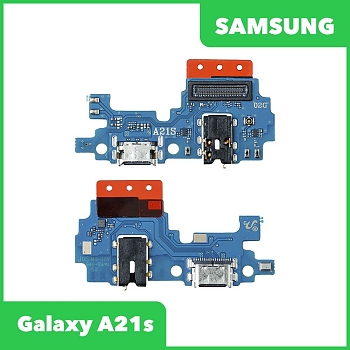 Разъем зарядки для телефона Samsung Galaxy A21s (A217F), микрофон