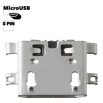 Разъем зарядки для телефона Fly FS454, FS451, FS501, FS504 (Micro USB)